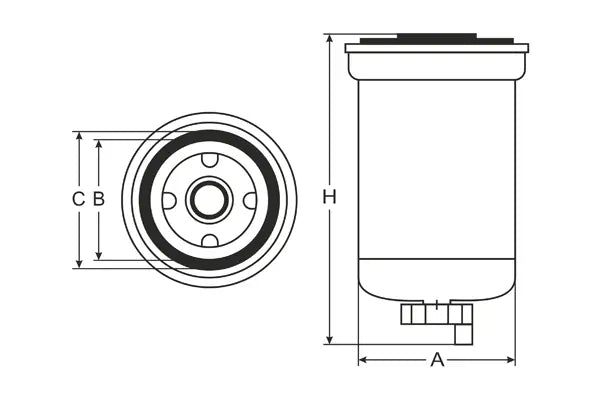 ST 6082 Fuel filter | Imported from Germany
