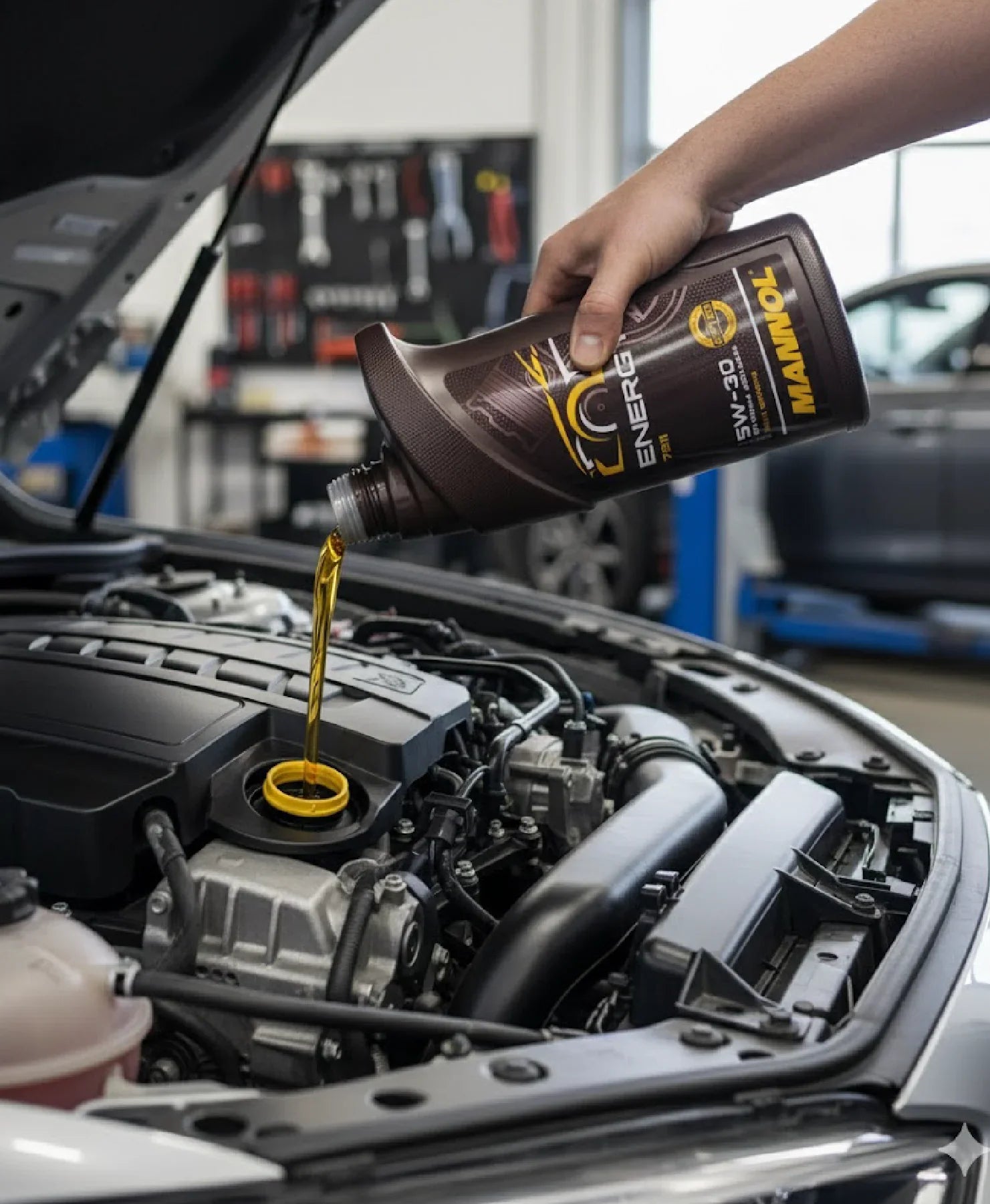 Engine oil for cars