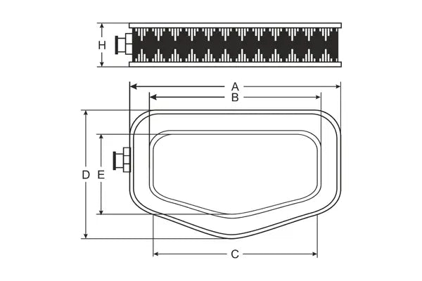 SCT Germany SB 2344 Air Filter| Imported from Germany