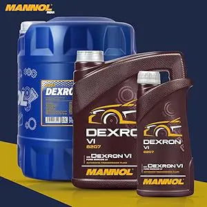 MANNOL 8207 DEXRON VI ATF Fully Synthetic Automatic Transmission Fluid for Optimal Performance | Imported from Germany