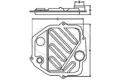 SG 1723 automatic transmission filter| Imported from Germany