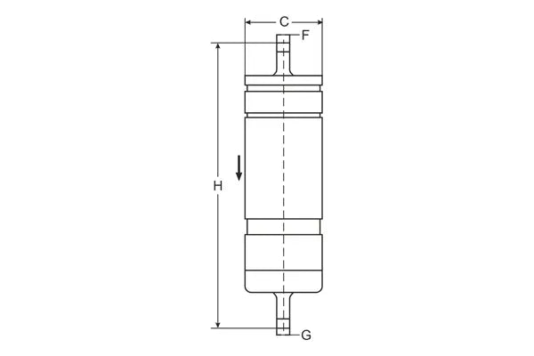ST 6168 Fuel filter | Imported from Germany