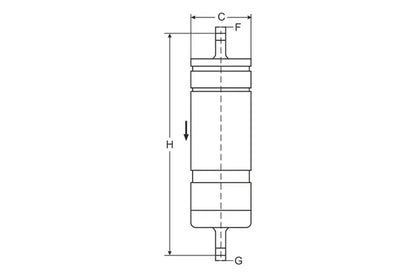 ST 6168 Fuel filter | Imported from Germany