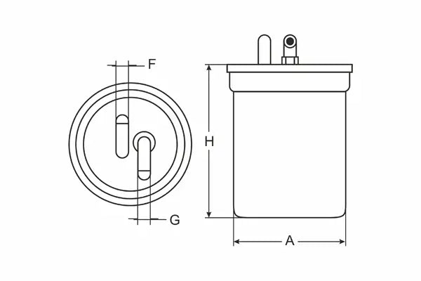 SCT Germany ST 391 Fuel Filter| Imported from Germany