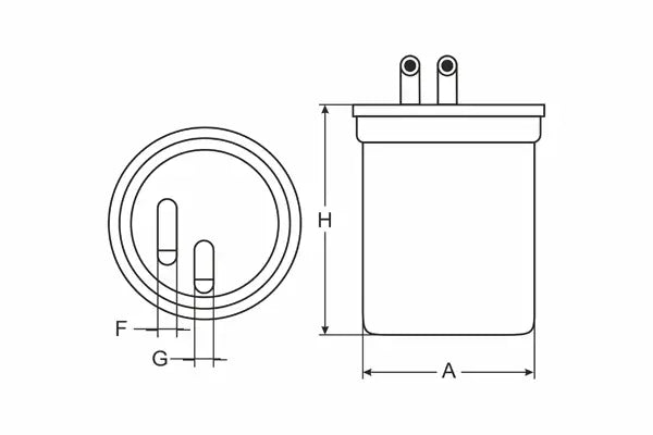 ST 6088 Fuel filter | Imported from Germany