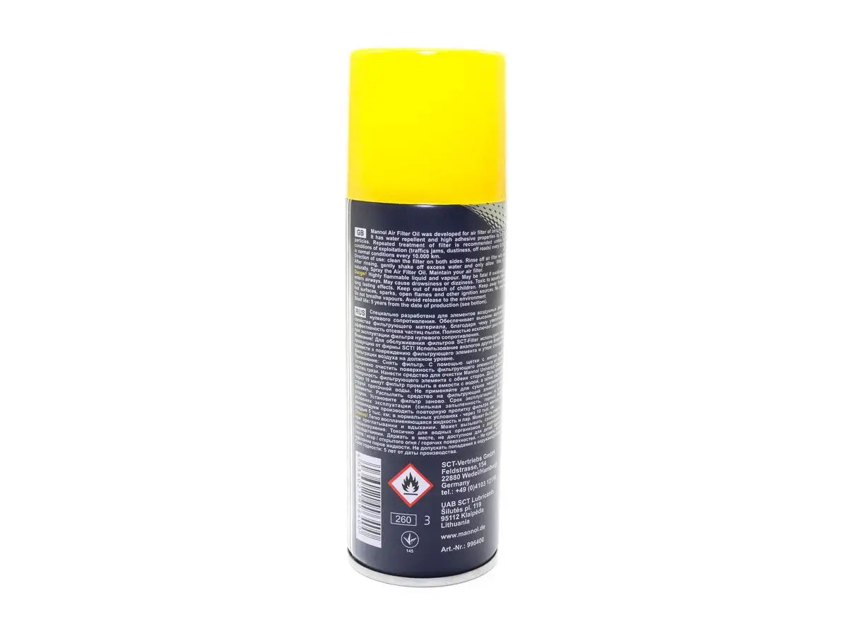 MANNOL Air Filter Oil 9964 - Engine Protection Oil| Imported from Germany