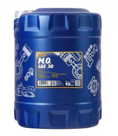MANNOL 3103 SAE 30 Diesel Engine Oil for Heavy-Load Diesel Engines - API CH-4 Mineral Formula
