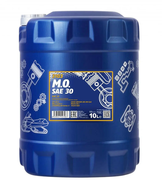 MANNOL 3103 SAE 30 Diesel Engine Oil for Heavy-Load Diesel Engines - API CH-4 Mineral Formula