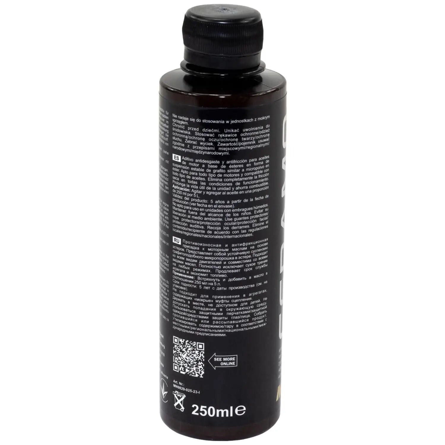 MANNOL Ceramo Ester 9829 (250 ML)|ENGINE PROTECTION ADDITIVE |Diesel and petrol|Four-stroke,two-stroke |Prevent deposits|Reduce fuel consumption|Engine noise IMPORTED FROM GERMANY 250 ML (1)