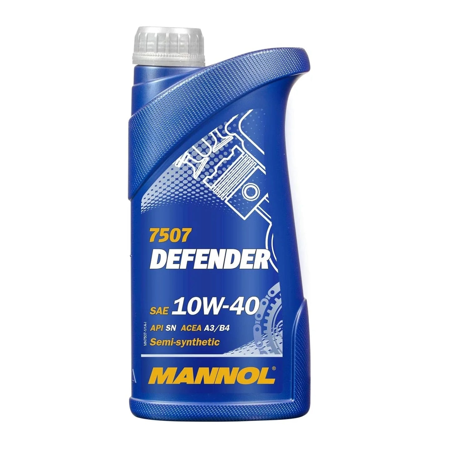 MANNOL 7507 Defender 10W-40 Oil| Imported from Germany