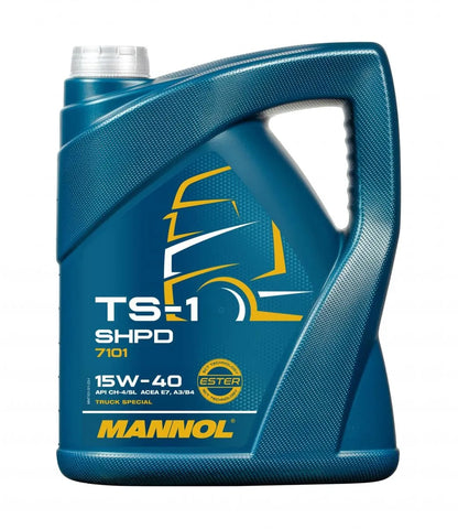 Mannol Diesel Engine Oil 7101 TS-1 SHPD 15W-40 (20L) – Hydrosynthetic Truck Special - Kyte Car Parts