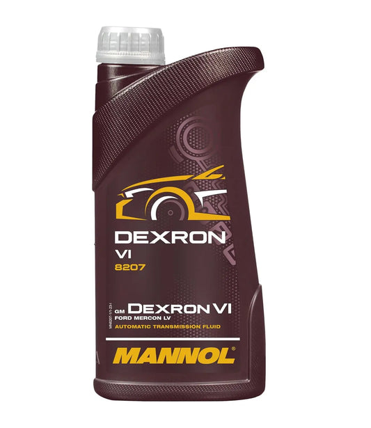 MANNOL 8207 DEXRON VI ATF Fully Synthetic Automatic Transmission Fluid for Optimal Performance | Imported from Germany
