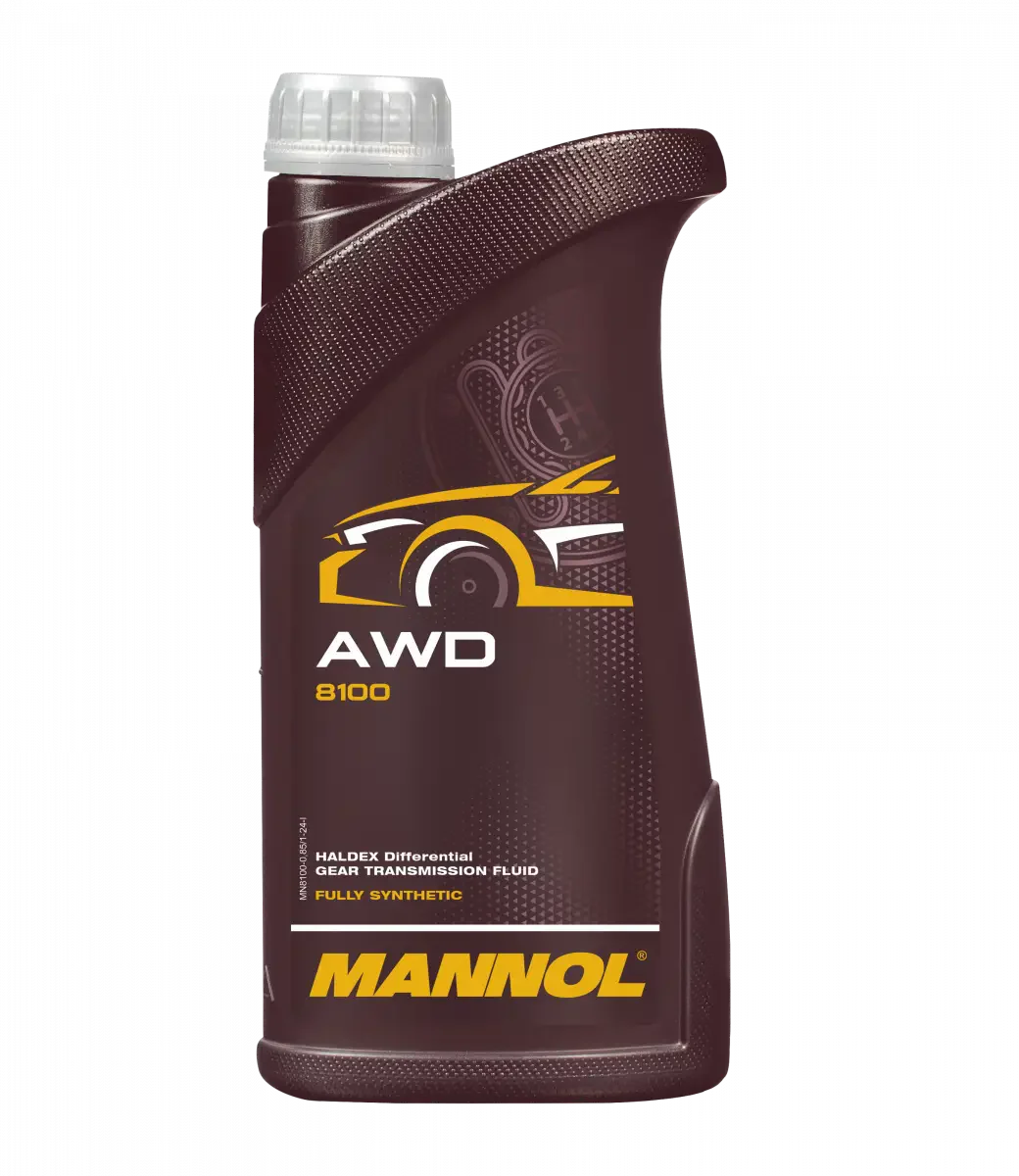 MANNOL 8100 AWD Haldex Differential Oil - Fully Synthetic Gear Oil| Imported from Germany