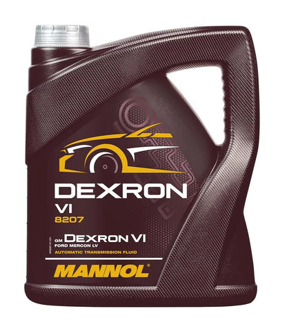 MANNOL 8207 DEXRON VI ATF Fully Synthetic Automatic Transmission Fluid for Optimal Performance | Imported from Germany