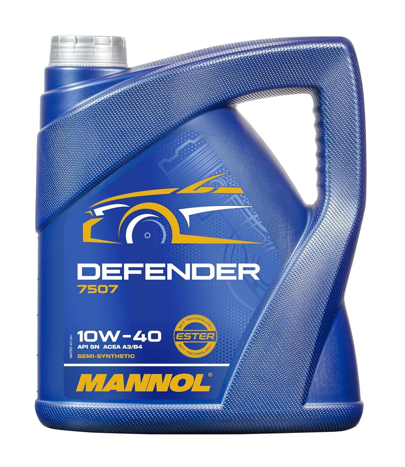 MANNOL 7507 Defender 10W-40 Oil - Superior Semi-Synthetic Engine Performance