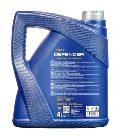 MANNOL 7507 Defender 10W-40 Oil| Imported from Germany