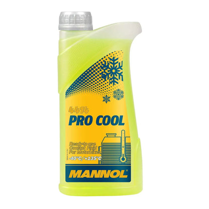 MANNOL 4414 Pro Cool High-Technology Performance Coolant Fluid -40°C Protection | Imported from Germany