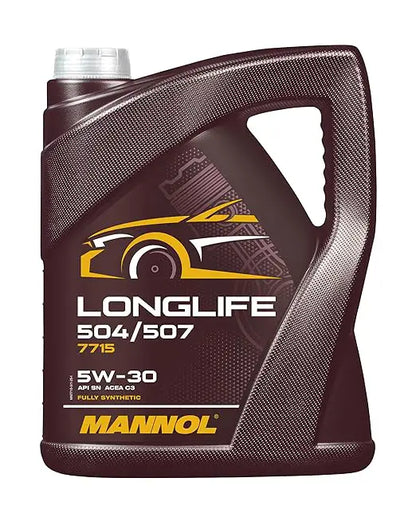 MANNOL 7715 Long life 504/507 SAE 5W-30 Car Engine Oil | Imported from Germany