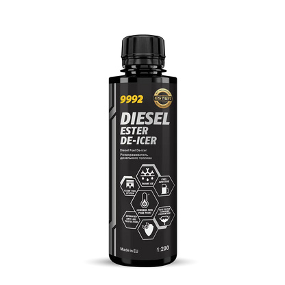 MANNOL 9992 (250ML) Diesel Ester DE-ICER - 250ML | Imported from Germany