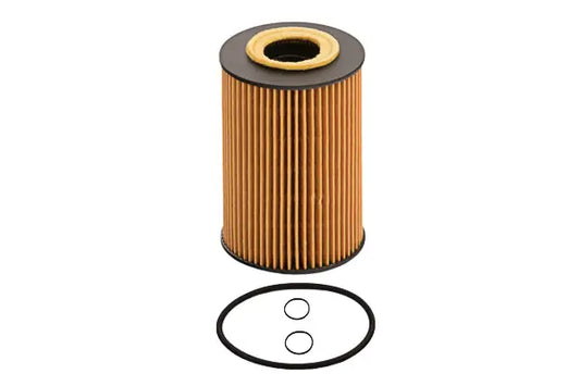Car oil filter with a gasket on a white background AUDI Q3,audiq3