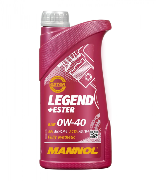 Mannol 7901 0W-40 Legend  Ester Bi-Synthetic Engine Oil | Imported from Germany