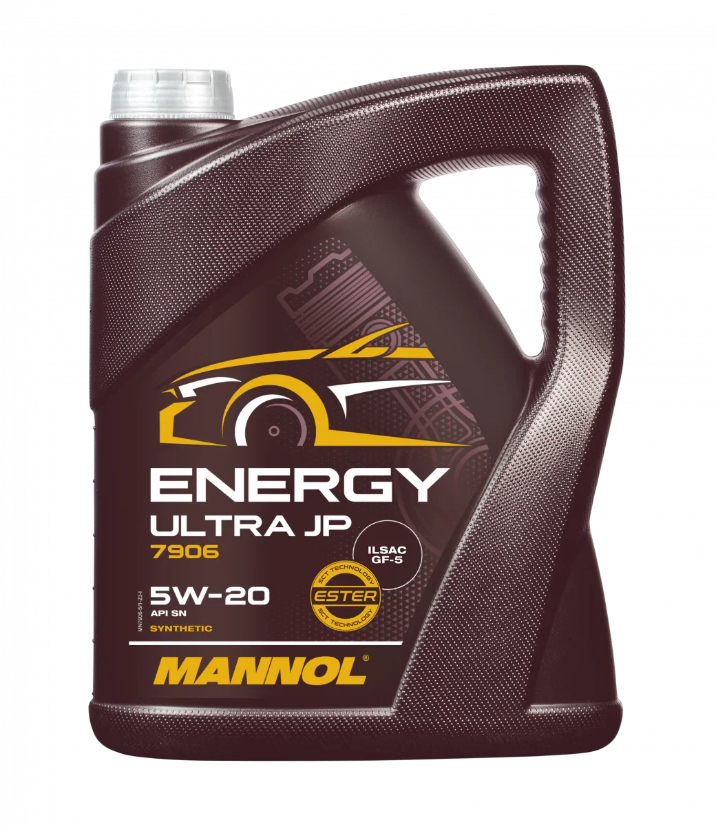 MANNOL 7906 Energy Ultra JP 5W-20 Engine Oil – Suitable for Petrol and Diesel Engine Cars | Imported from Germany