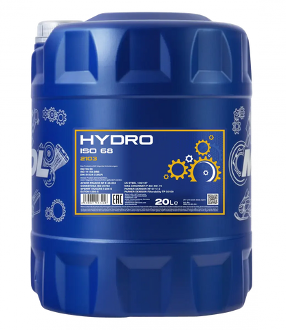 MANNOL 2103 Hydro ISO 68 | High-Load Industrial & Mobile Hydraulic Fluid