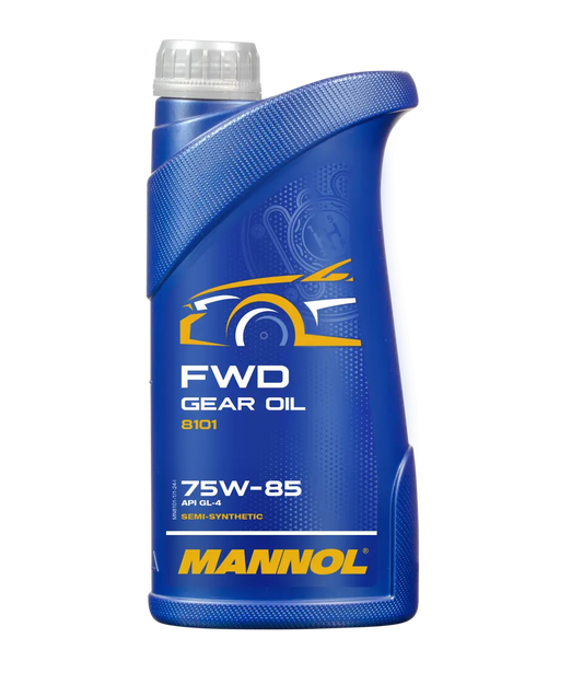 MANNOL 8101 FWD 75W-85 GL-4 Semi-Synthetic Gear Oil | Imported from Germany