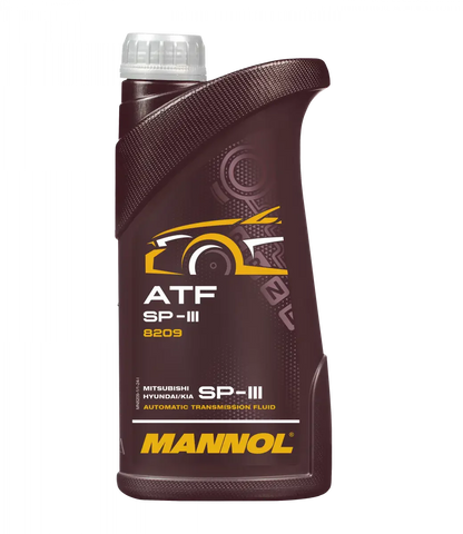 Mannol 8209 O.E.M ATF Automatic Transmission Fluid for Korean Cars SP-111 SP3 | Imported from Germany